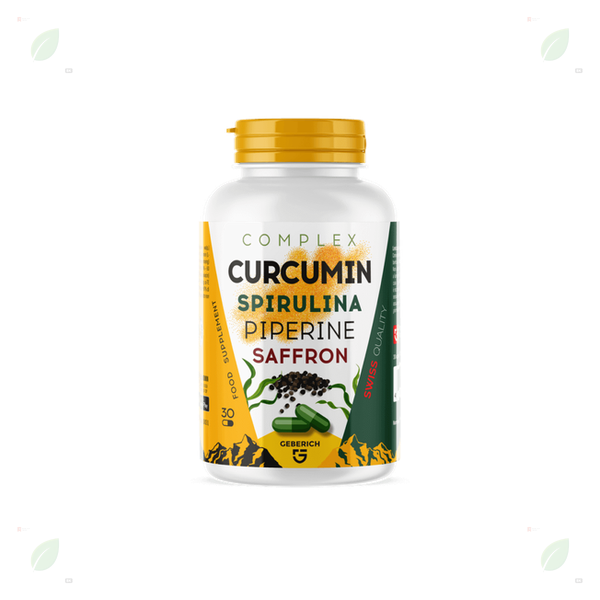 Curcumin Spirulina Piperine Saffron Complex