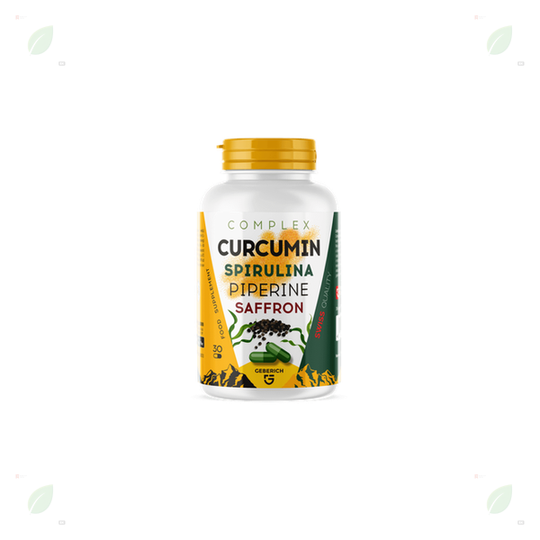 Complex Curcumin Spirulina Piperine Saffron
